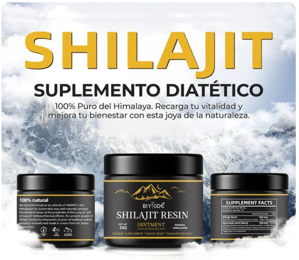 SHILAJIT RESIN 3DTRES - (100% Natural)