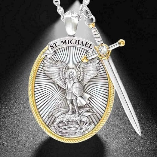 COLLAR ARCÁNGEL SAN MIGUEL - PROTECCIÓN DIVINA + EBOOK GRATIS